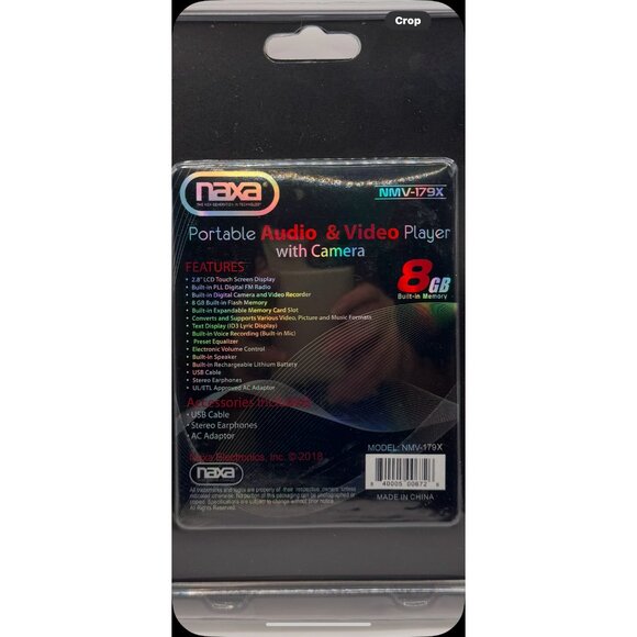 portable audio and video player with camera - Picture 4 of 4